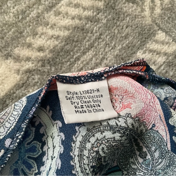 Johnny Was tunic top - Picture 14 of 16